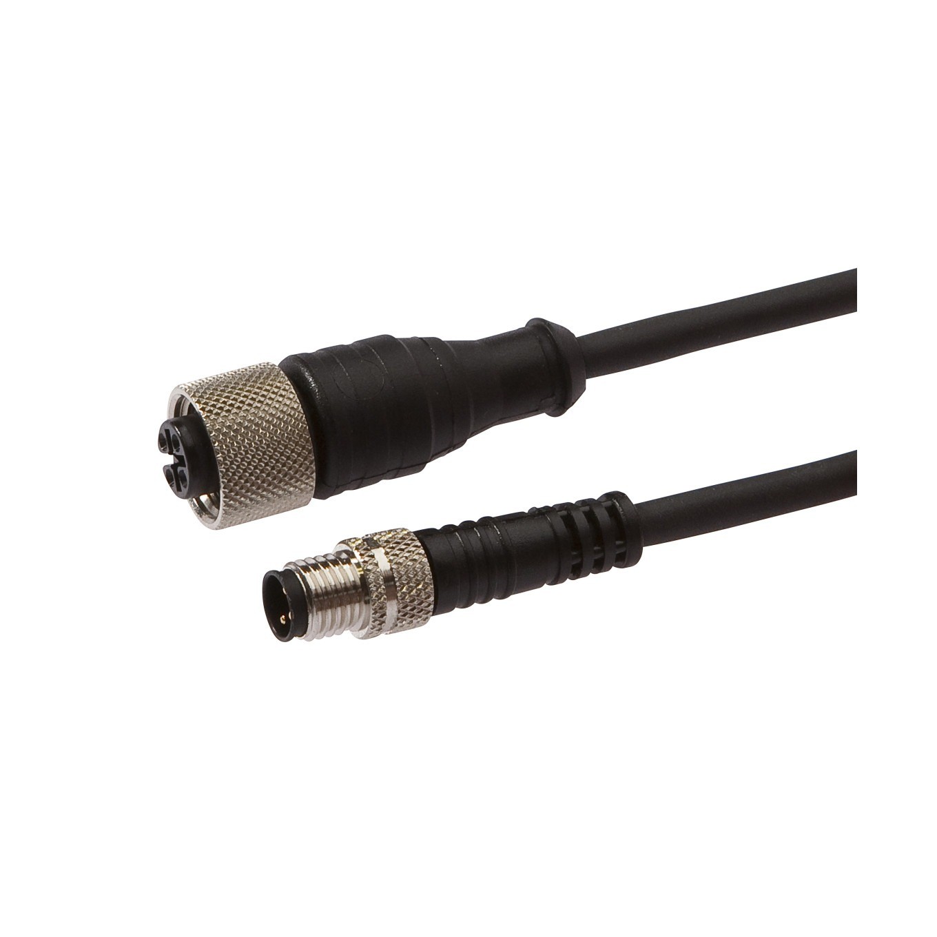 Cable Connector M12 Female 3-PIN Straight M8 Mens VK150F64