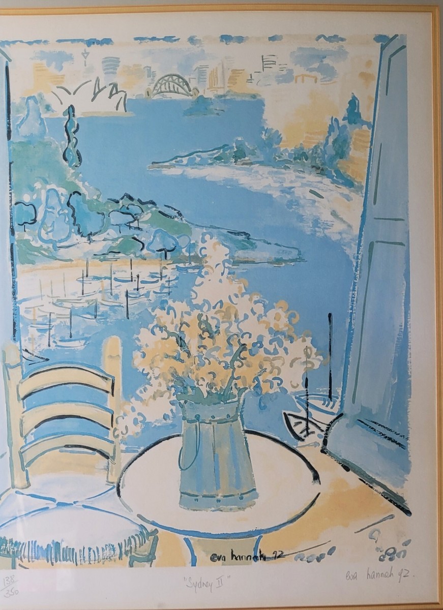 Eva Hannah, SYDNEY 2, Art Print Limited Edition 138/350