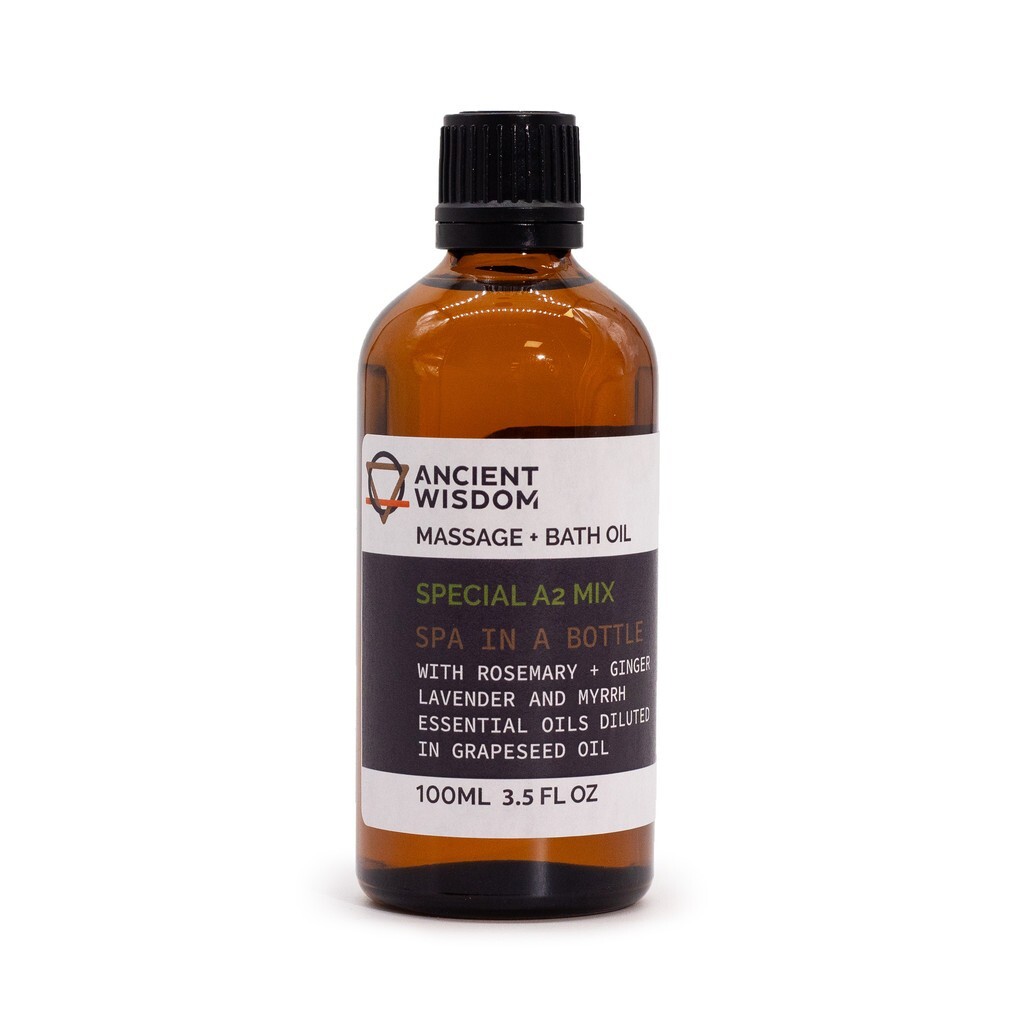 Massage and Bath Oil 100ml Essential Oils Blend REGENERATE SPECIAL