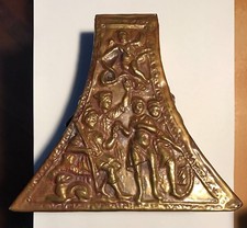 Rara fiasca porta polvere da sparo del XVII secolo