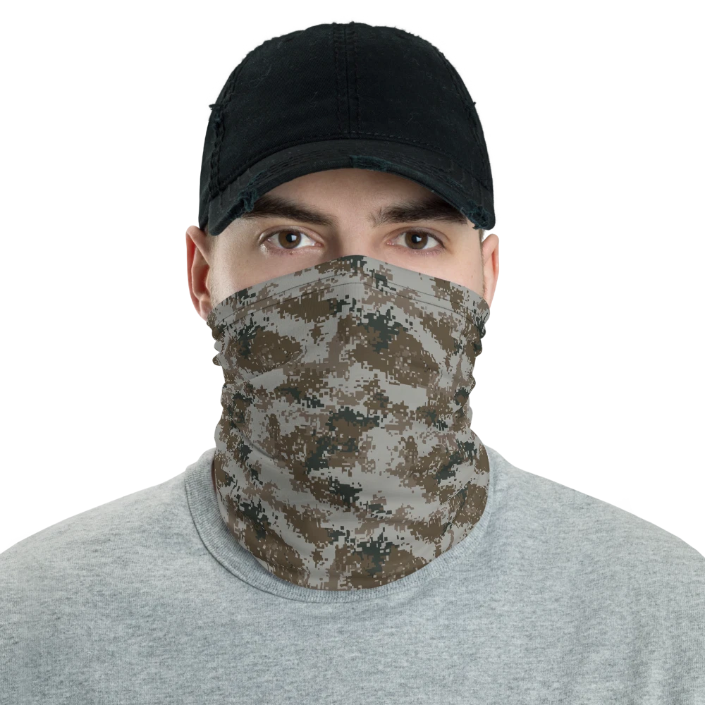 Chinese M07 PLA Digital Urban Camouflage Neck Gaiter