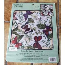 2006 Candamar Designs Butterflies Galore Pillow/Picture Cross-stitch 51571