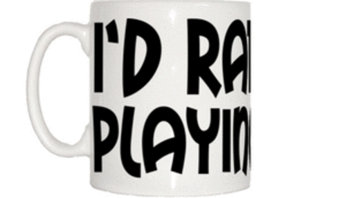 I'd Rather Be Playing Darts Mug