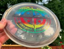 Disc Golf Innova First Run Swirls Roc3 180G Ice Smoke Prototype Proto New #259