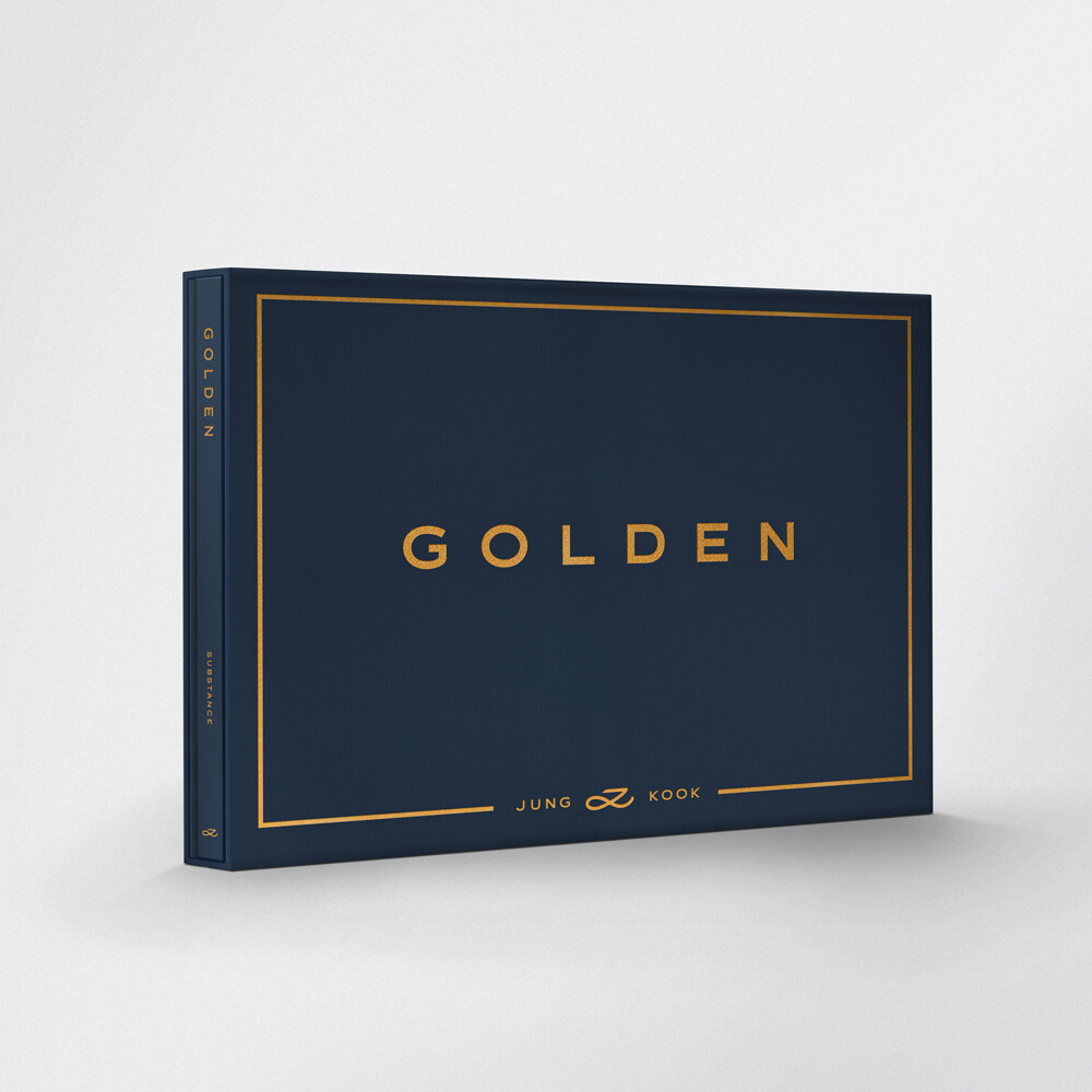 BTS JUNGKOOK GOLDEN Random CD+Photobook+Photocard+Etc+Tracking