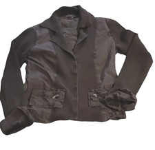 Transit Par Such Jacket Women Extra Small Brown Tr-900 Stretch Work Military