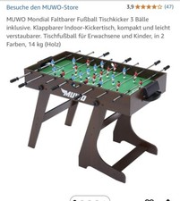 Tischkicker sch&ouml;nes Weihnachtsgeschenk von Muwo