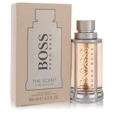 Boss The Scent Pure Accord Cologne By Hugo Boss For Men 3.4oz/100ml EDT Spray