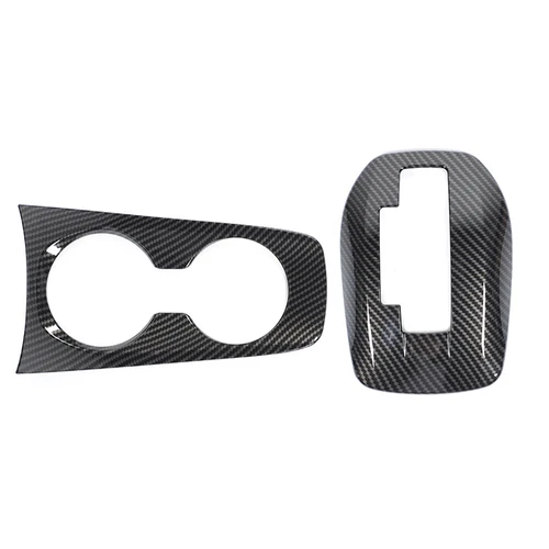 Carbon Fiber Interior Console Cover Trim Accessories For Chevy Camaro 2012-15 - Picture 37 of 37