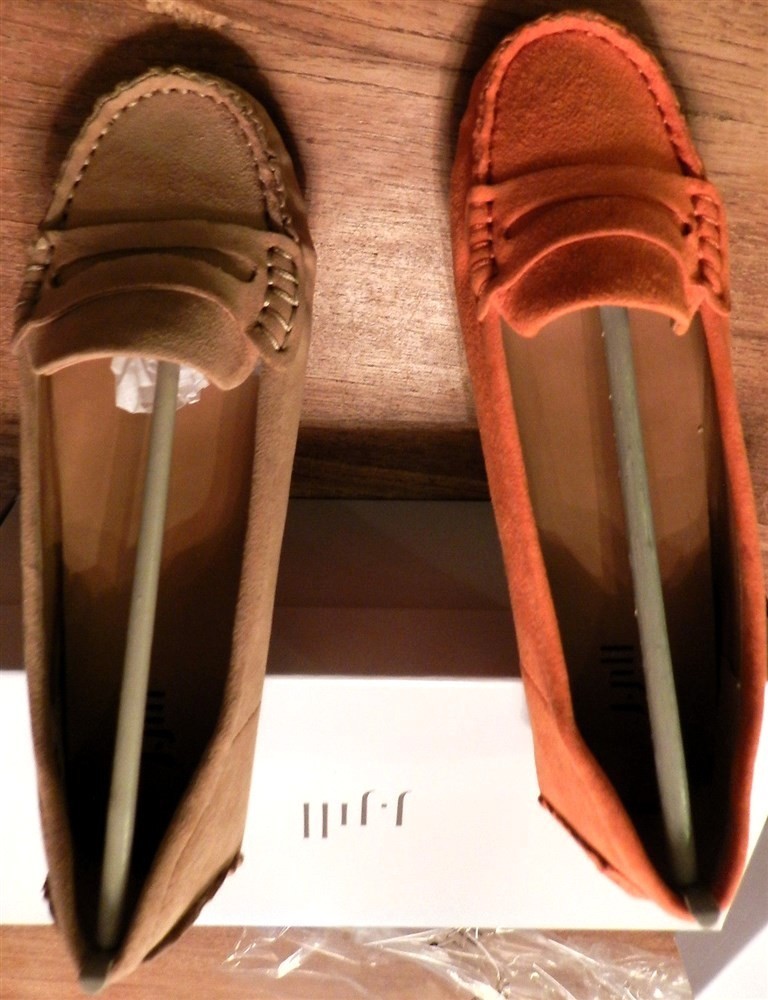 Loafers Suede Browns J Jill Leather 