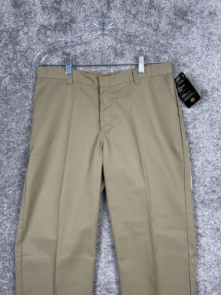 Pantalones Dickies Delanteros Planos Calce Clásico Niñas Talla 20 Reg 32x27.5 Uniforme Escolar Foto 2 de 4