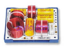 KASUN AS-63C Double Bass Hi-Fi Speaker Frequency Divider Crossover Filters #A6-3