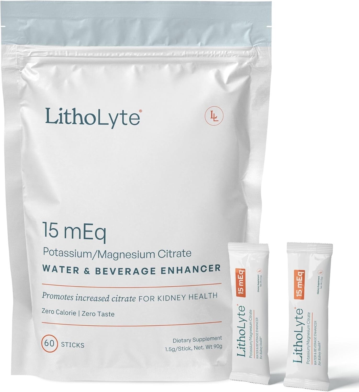 Kidney Health 15 mEq Water Enhancer for Optimal Kidney Support | Formulated by Experts  