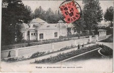 Old postcard AK Vichy Etablissement des Sources Lardy FRANCE (1210925)