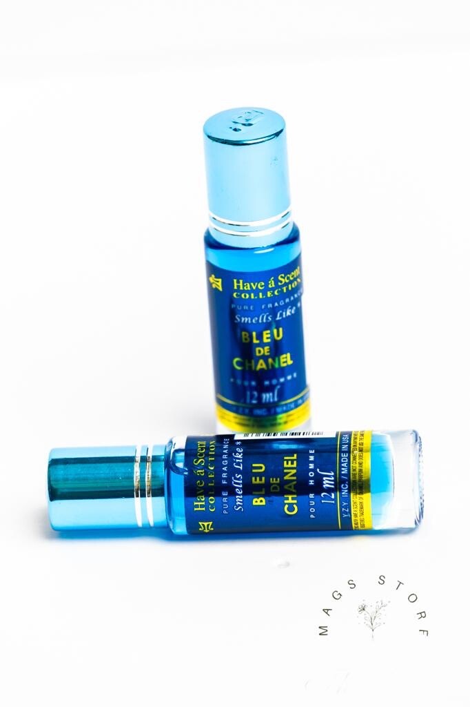 Have á Scent BLEU DE CHANEL pour homme 12 ml | eBay