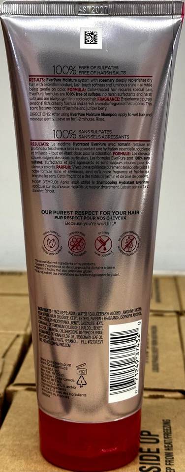 Loreal Ever Pure Sulfate-Free Moisture Conditioner Rosemary 11.05 fl. oz. - Image 2 of 2