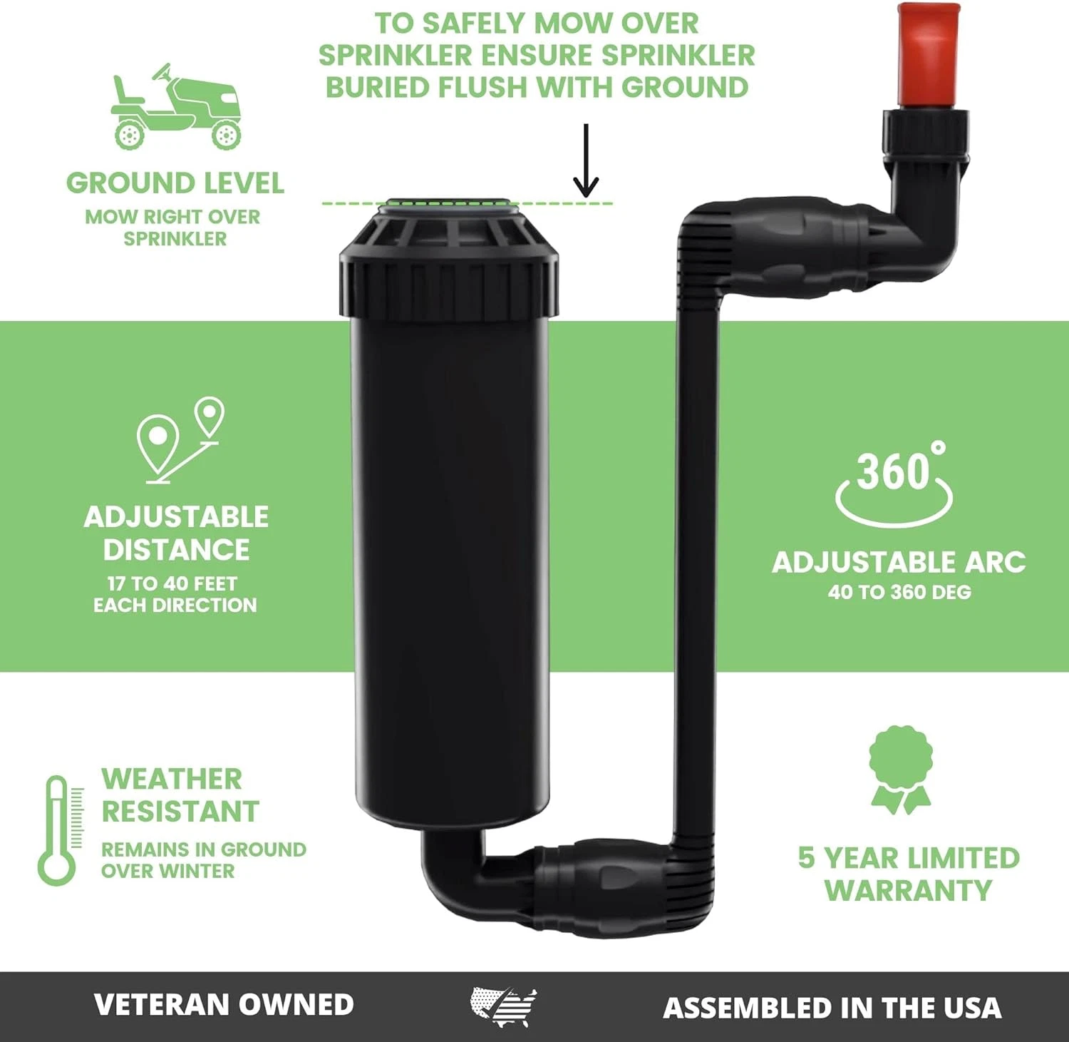 Quick-Snap QSK-745 Pop-Up Sprinkler - Thumbnail 5