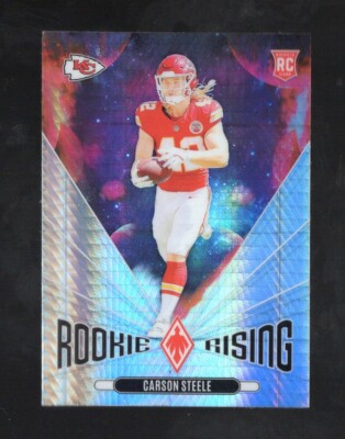 2024 Panini Phoenix - Rookie Rising Carson Steele #RR-CSE (RC)