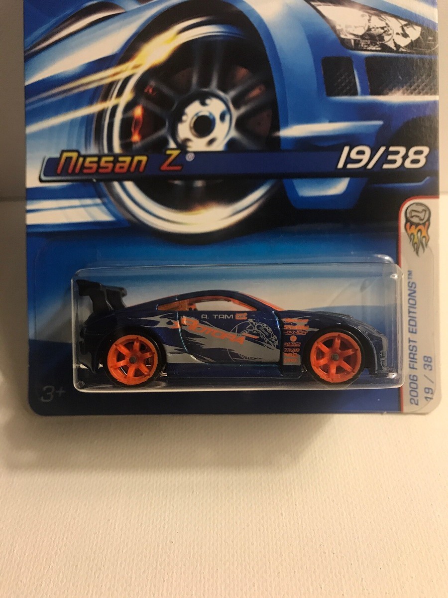 Hot Wheels 2006 FIRST EDITIONS NISSAN Z Blue INTERNATIONAL