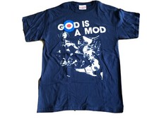 -GOD IS A MOD- T shirt von dem Kult Label a-non brand aus London NEU