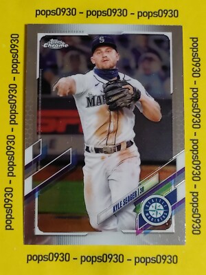 Kyle Seager, Seattle Mariners, 2021, Topps Chrome, #113