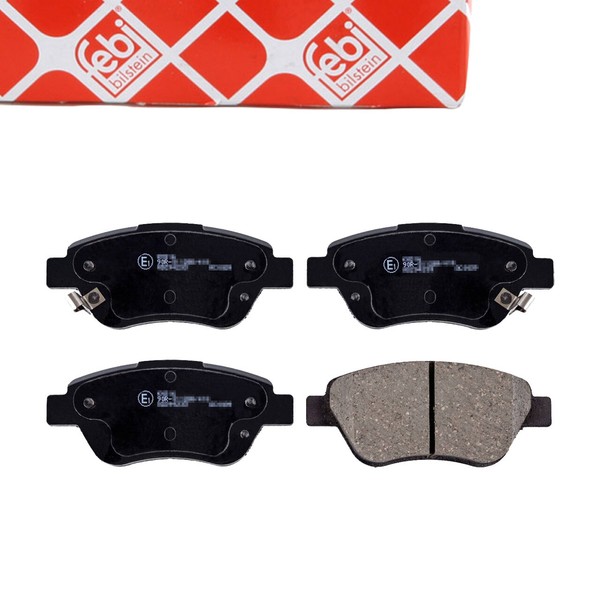 febi 16627 BremsbeläGe FüR Fiat Doblo 119 223 Panda 169 Opel Adam Corsa D Vorne-image