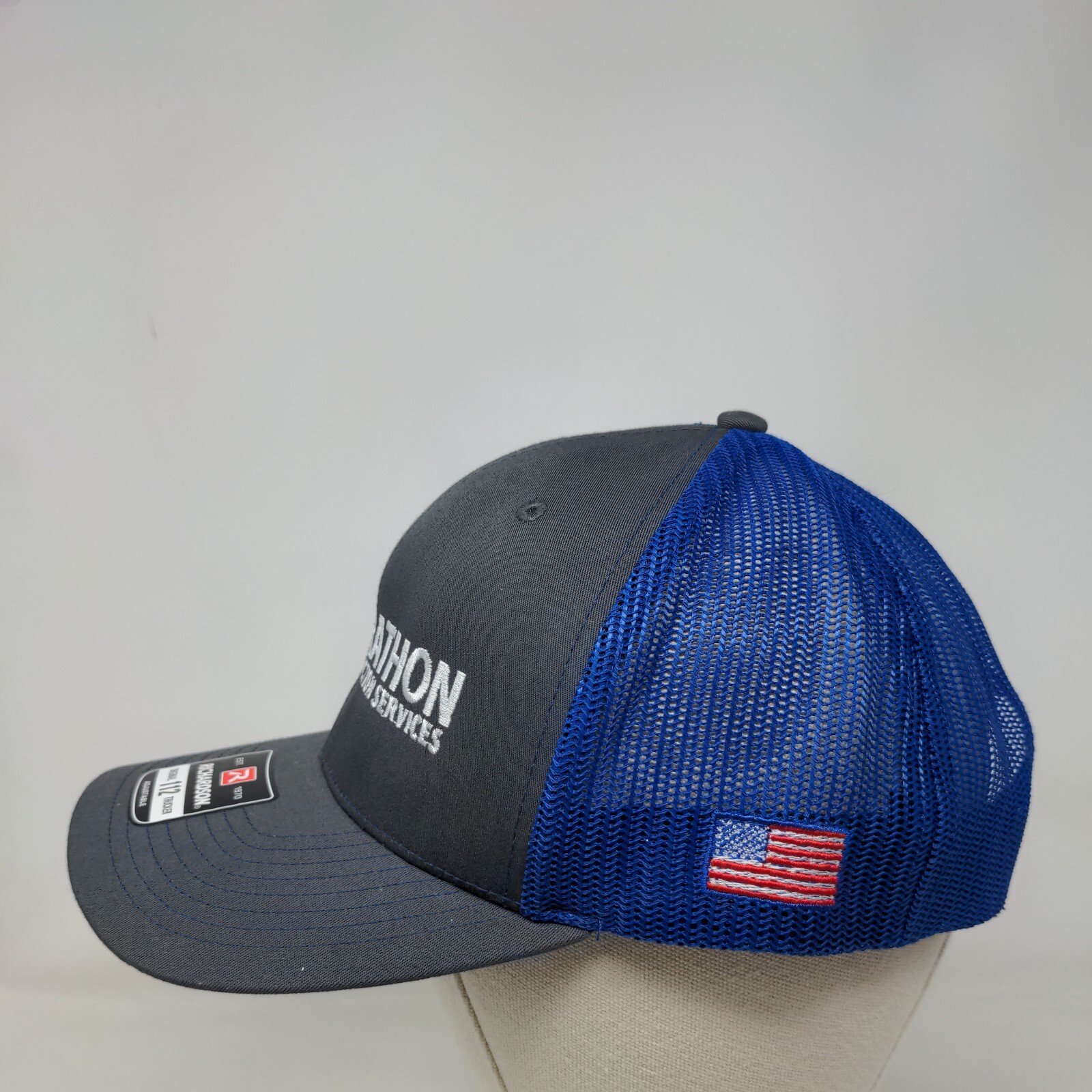 Marathon Construction Services Snapback Trucker H… - image 3