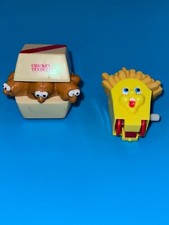 Collectible 1989 Burger King Kids Meal Toys Chicken Tenders Fries Rolling