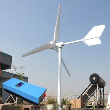 5KW 48V auf 220VAC Windkraftanlage komplettset mit On Grid wechselrichter