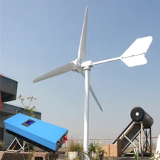 5000W 48V auf 220VAC  Windkraftanlage komplettset mit  On Grid wechselrichter
