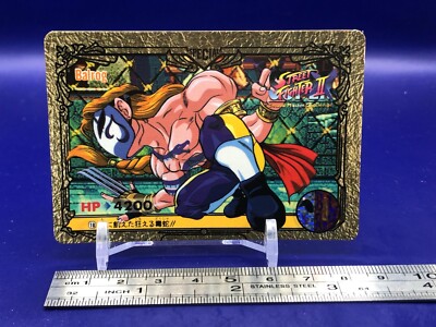 Vega 18 Street Fighter 2 Card TCG Capcom Bandai 1994 Japanese | eBay