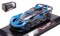Burago 1/43 Bugatti Bolide Blau/Schwarz Modellbau Statisches Modell Diecast