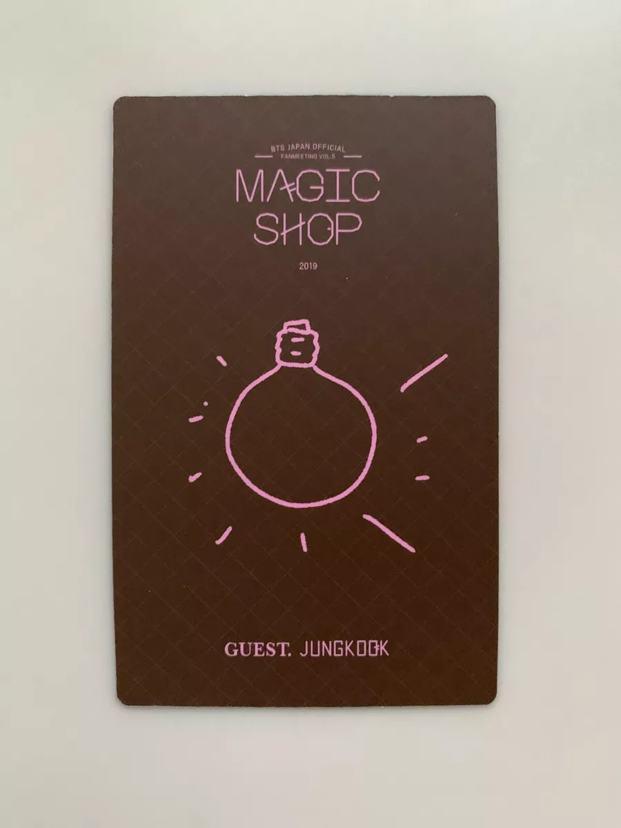 BTS Jungkook Japan Official Fan Meeting vol.5 Magic Shop DVD 