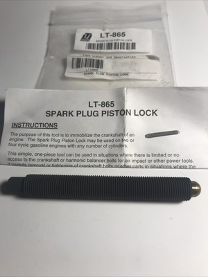 Lock Technology Spark Plug Piston Lock Lt 865 Use On 2 4 Cylinder Engines Ebay