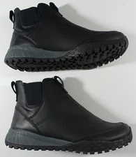 Columbia Fairbanks Rover Men 9.5 Chelsea Boots Waterproof 200mg Insulation Black