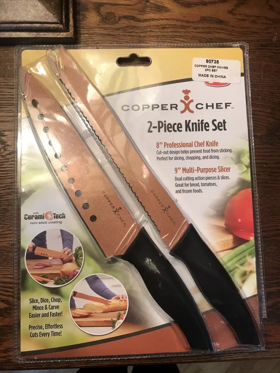 Copper sale knife set