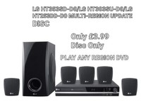 LG HT353SD-D0/LG HT303SU-D0/LG HT253DD-D0 MULTI-REGION UPDATE DISC