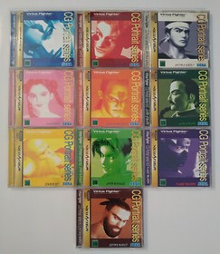 Sega Saturn Lot of 14 Virtua Fighter 1, 2 Remix & Kids CG Portrait Series NTSC-J