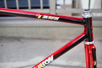 サムソンSAMSON社製フレーム パイプColumbus レイノルズ　競輪 SAMSON Vintage NJS Frame set(Blue / C-T545mm)