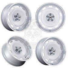 20 Scottsdale Us Mag Wheels Rims Ck1500 Staggered Rally Silver 6x139.7 Qty 4