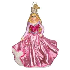 Old World Christmas PRINCESS (10243) Glass Ornament w/OWC Box