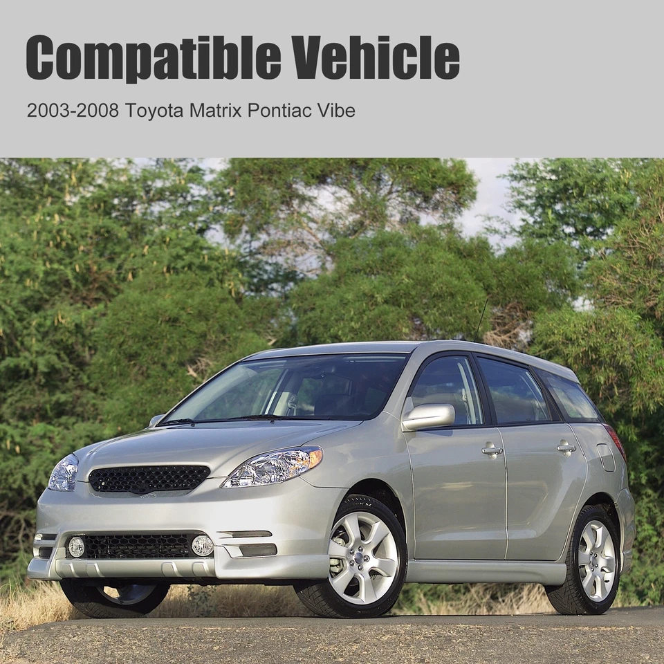 Par de muelles helicoidales amortiguadores delanteros para Toyota Matrix Pontiac Vibe 2003-2008 Foto 3 de 4