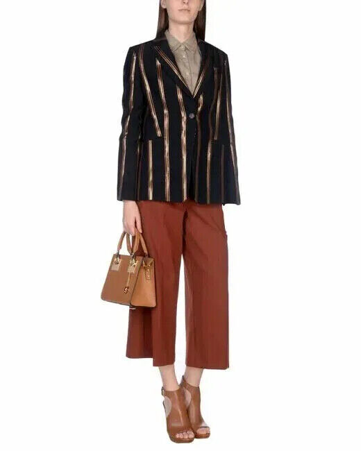 Brunello Cucinelli★素敵!Silk Sparkly Sequin Stripe Jacket NWT$4295 Brunello Cucinelli 100% Silk Sparkly 2Tone Sequin