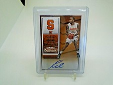 2015-16 PANINI CONTENDERS DRAFT PICKS #136 RAKEEM CHRISTMAS ROOKIE AUTO RC