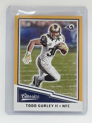 Todd Gurley II 2017 Panini Classics Football - GLOSSY #30 - Los Angeles Rams