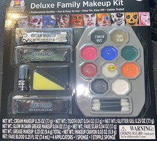 FAMILY Makeup Kit Color Pallet Fake Scar Cool For Family Fun New Sealed