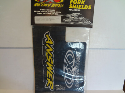 FX Factory Effex Fork Shields Full Wrap /Carbon Fiber Forks-Answer #20875 6522 