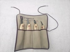 FLEXCUT  4 PIECE  WOod CARVING KNIFE SET WITH...