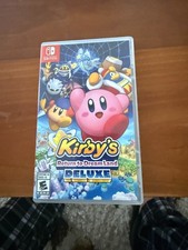 Kirby's Return to Dream Land Deluxe Nintendo Switch w/ Case Tested Works