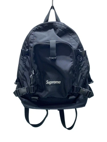 Sac à dos Supreme nylon noir occasion